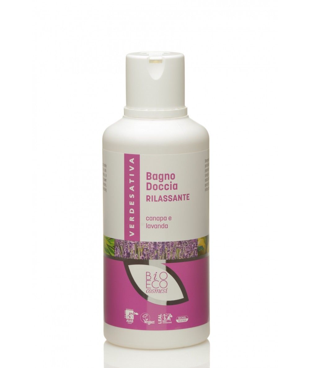 bagno doccia canapa e lavanda