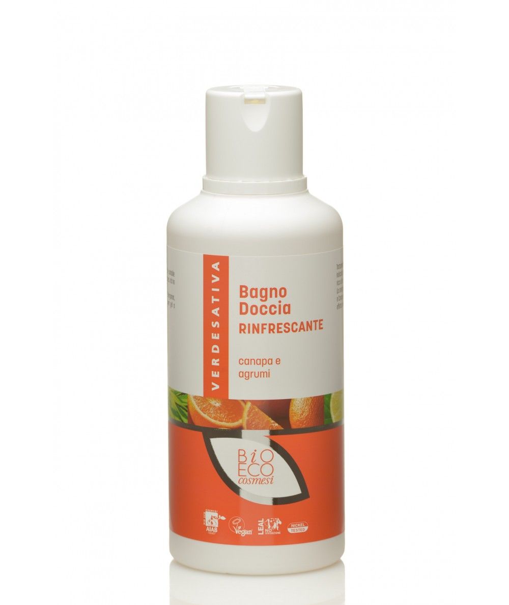 bagnodoccia canapa e agrumi