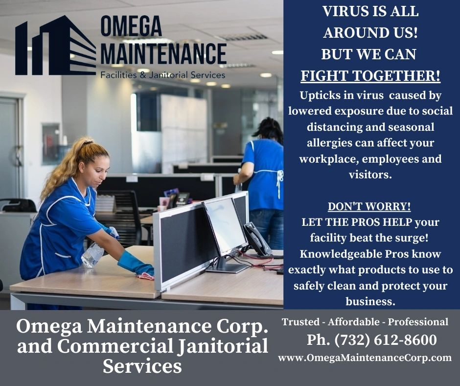 Email Virus Fighting Newsletter — Elizabeth, NJ — Omega Maintenance Corp