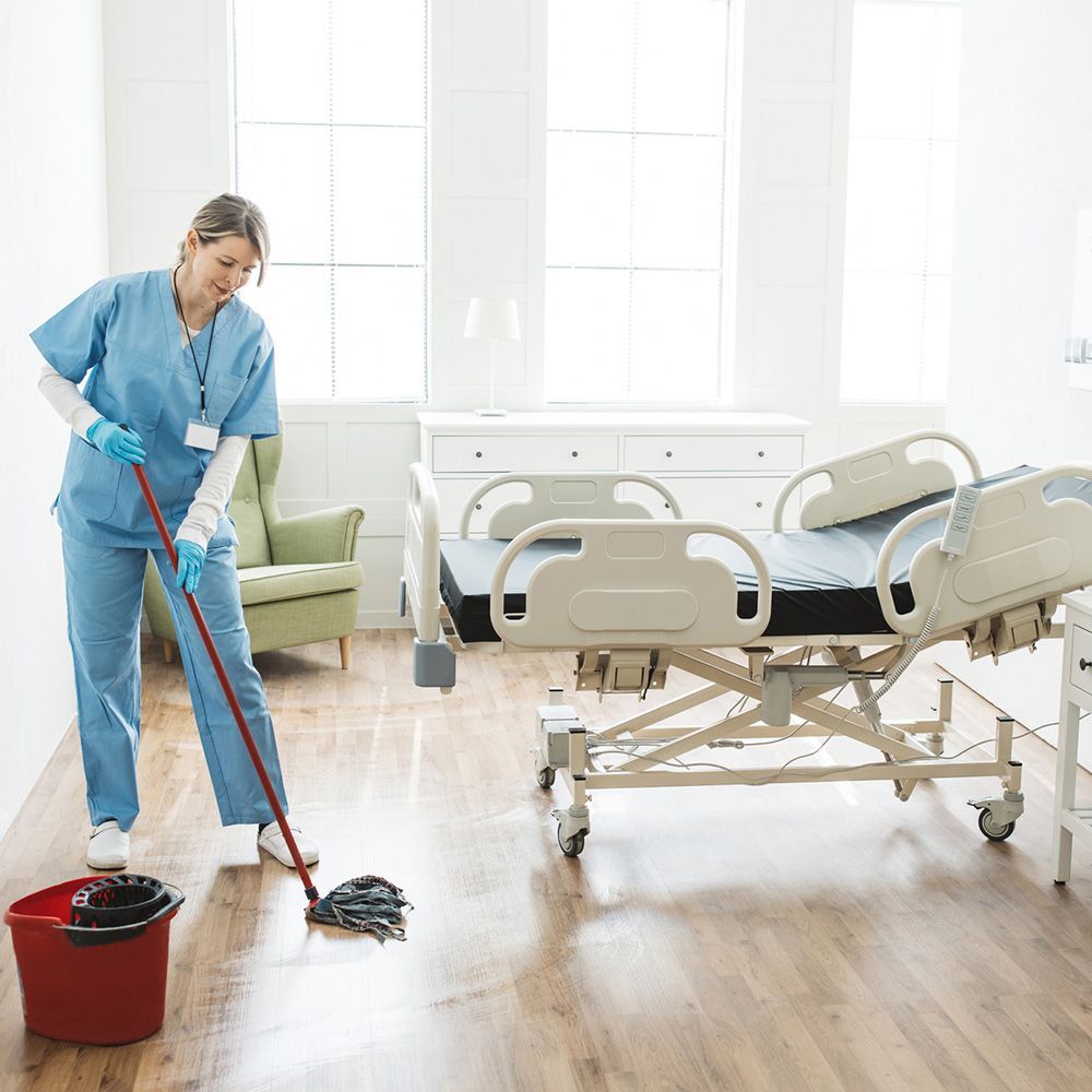 Hospital Room Cleaning — Elizabeth, NJ — Omega Maintenance Corp