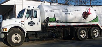 Jim's Liquid Waste Hauling LLC truck