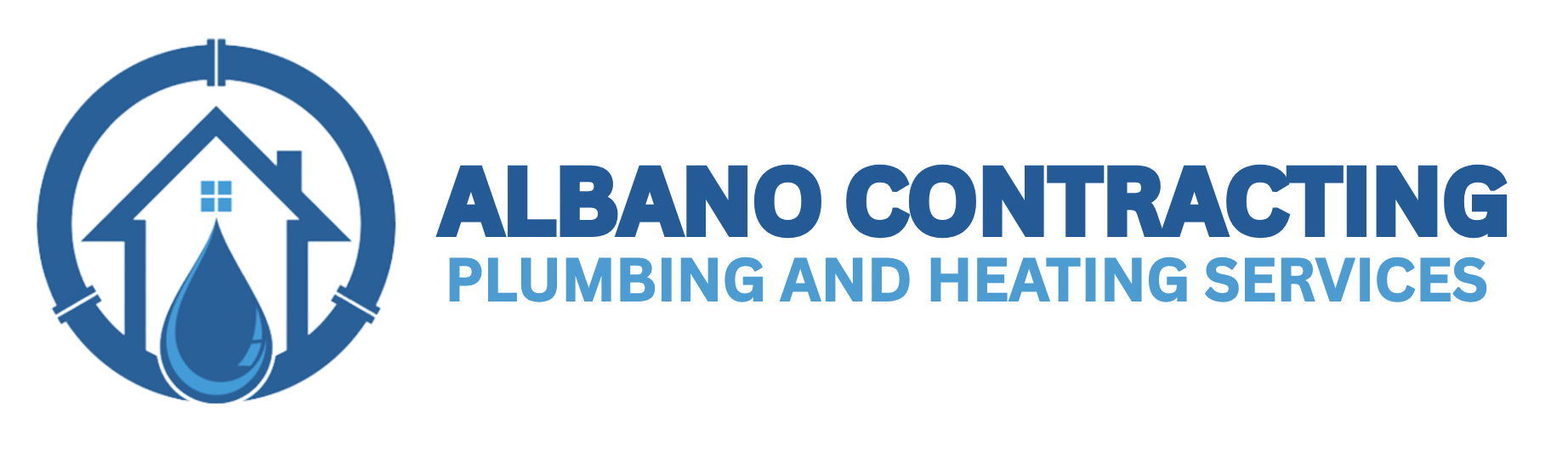 The logo for Albano Contracting Plumbing and Heating Services