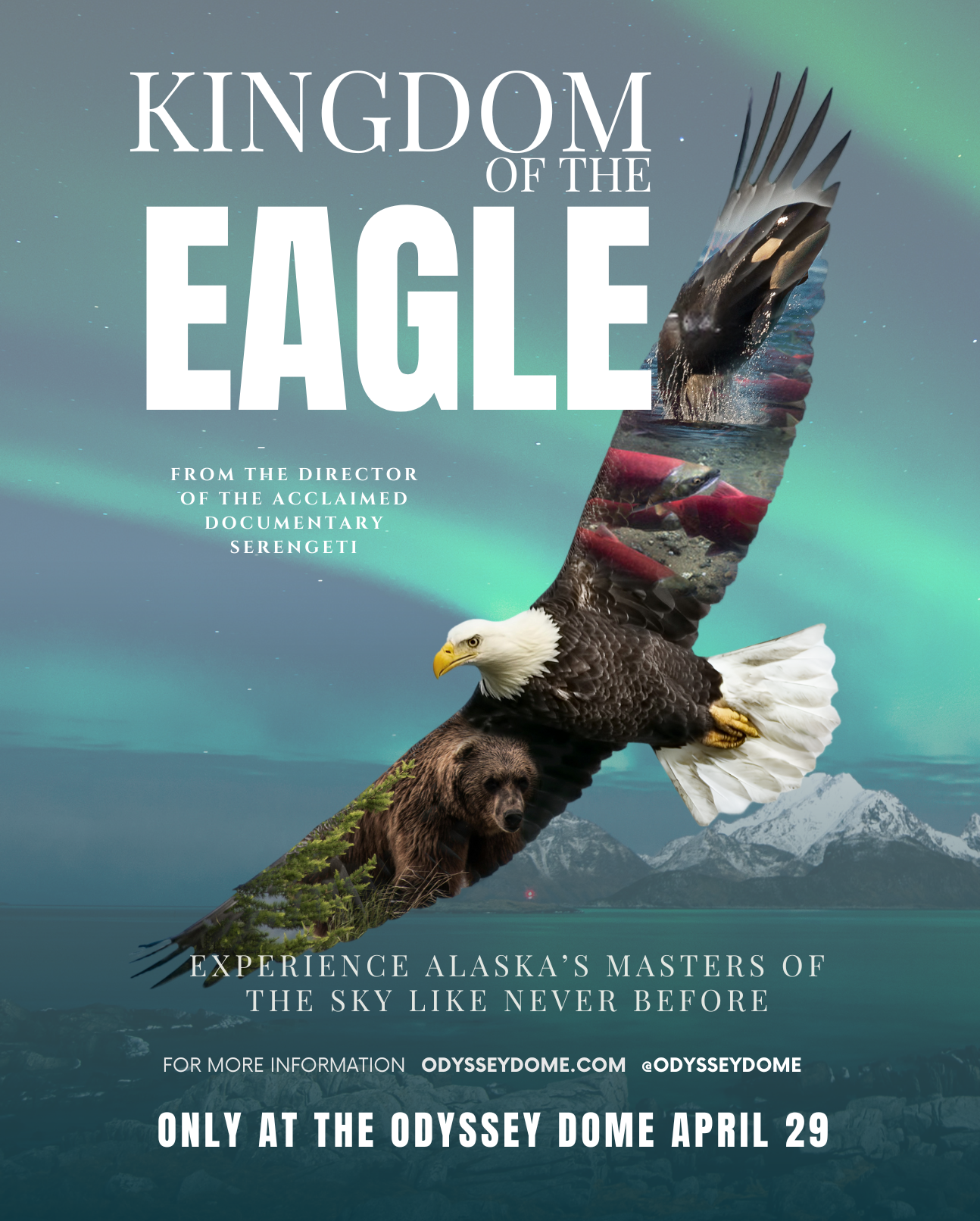 eagle movie poster for odyssey dome