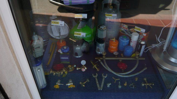 accessori e bombole da campeggio