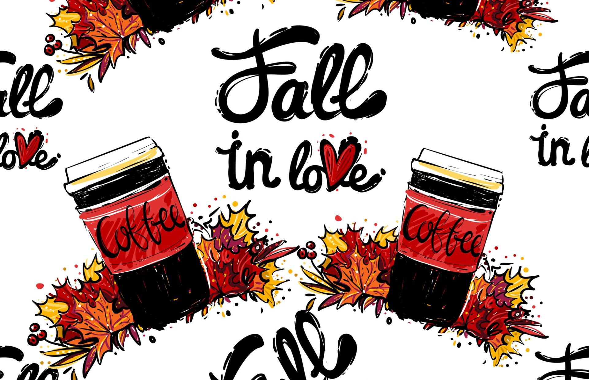 fall colors to inspire you to fall in love and coffee