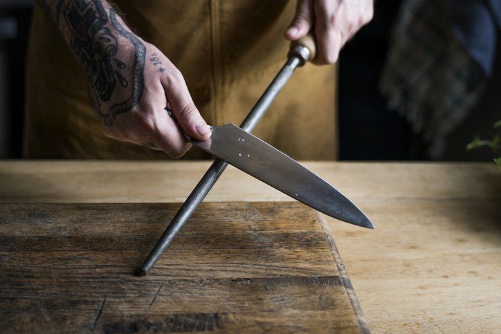 Professional Chef Sharpening Knife — Spokane Valley, WA — Tri-State Market Supply