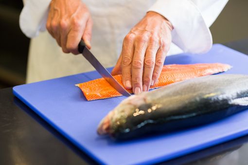 Chef Sharpens a Knife — Spokane Valley, WA — Tri-State Market Supply