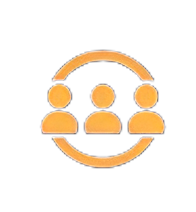 A group of people are sitting in a circle.