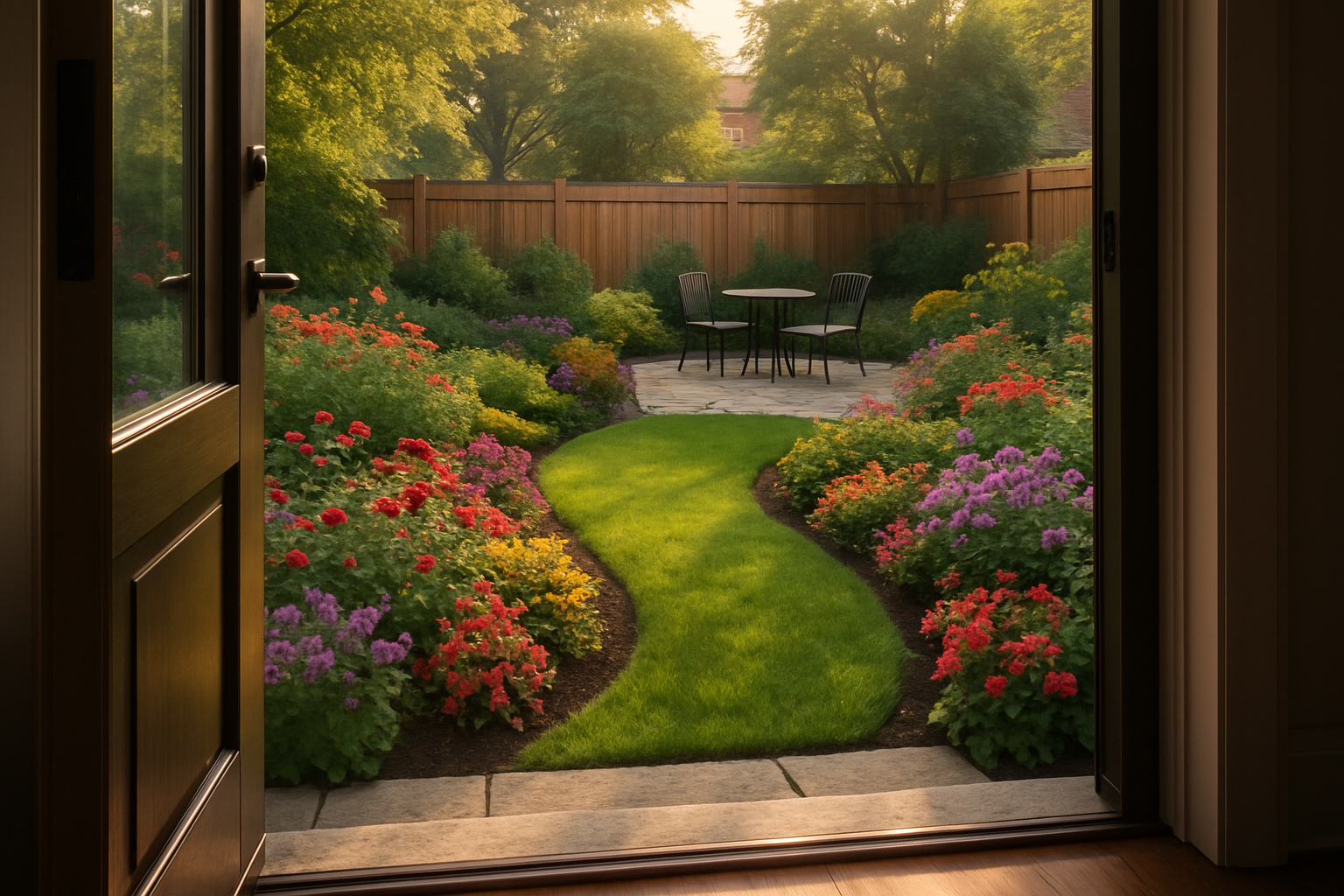 Yellow sunflowers in a clear glass vase, with window light shadows on a white wall.