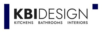 Logo for KBI Design. The logo features the text 