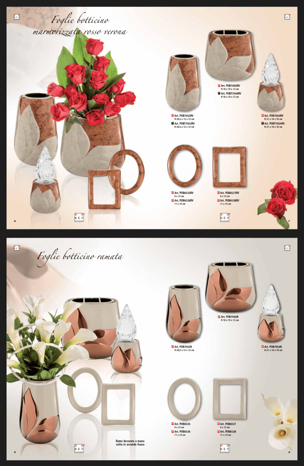 catalogo di articoli funebri