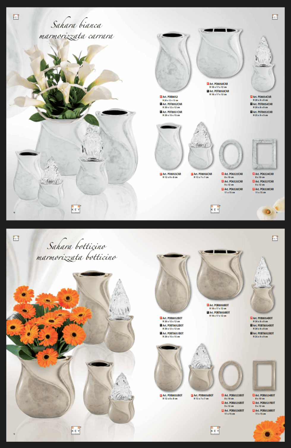 catalogo di articoli funebri in marmo