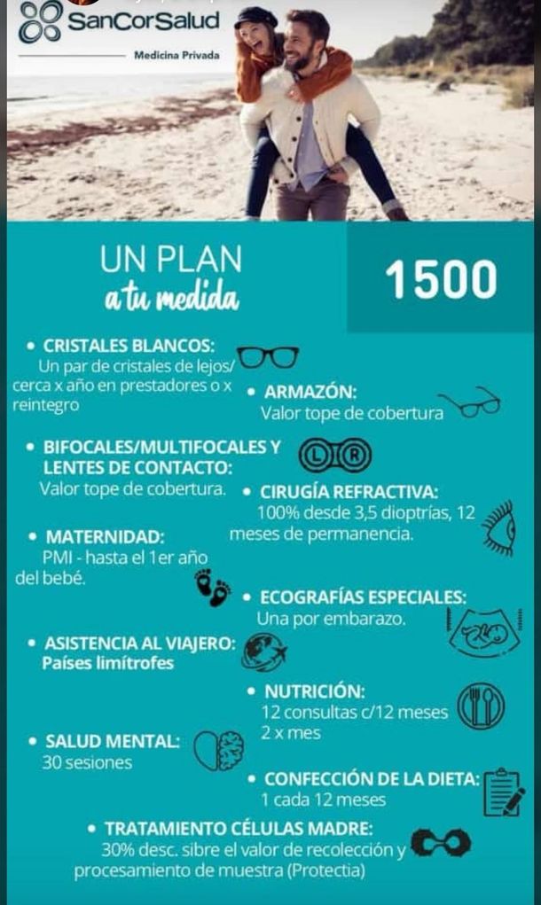 Anuncio del seguro Sancor Salud