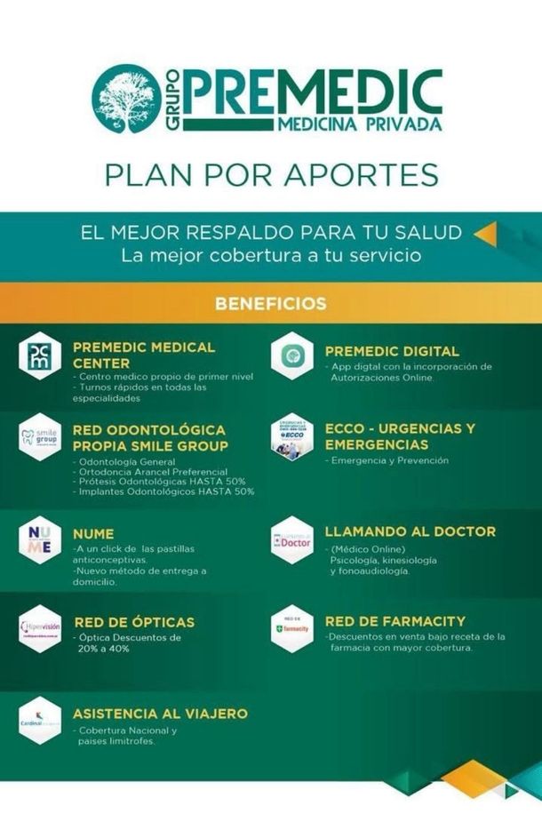 Folleto de Grupo Premedic