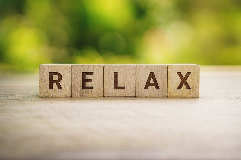 Relax Word On Block — McCordsville, IN — The Abundant Life Therapeutic Services