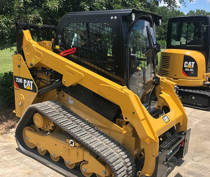 Macchina per lavori in un cantiere edile