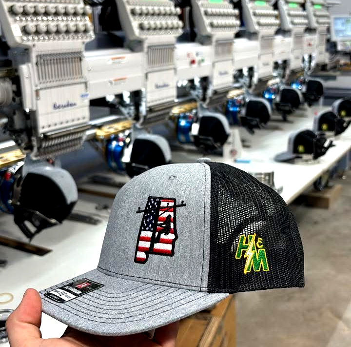 Barudan Embroidery machine Big Pine Customs Inc