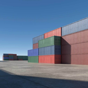 Multiple containers on port — Brooklyn, NY — VP Freight & Logistics