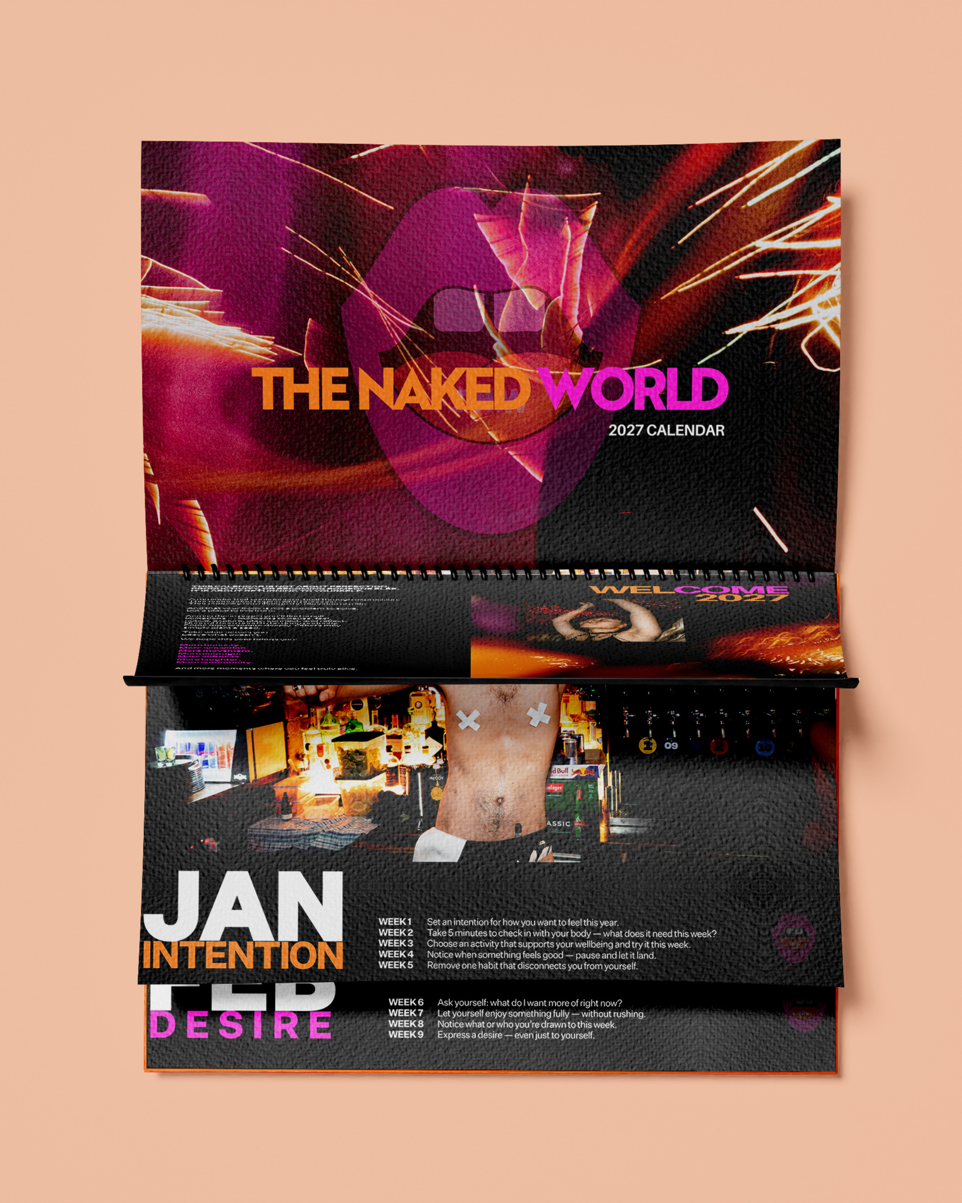The Naked World 2027 Calendar