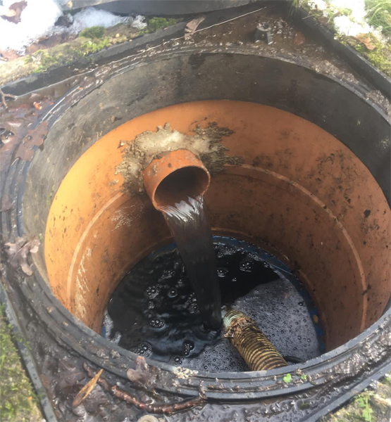 Backflow from pipes