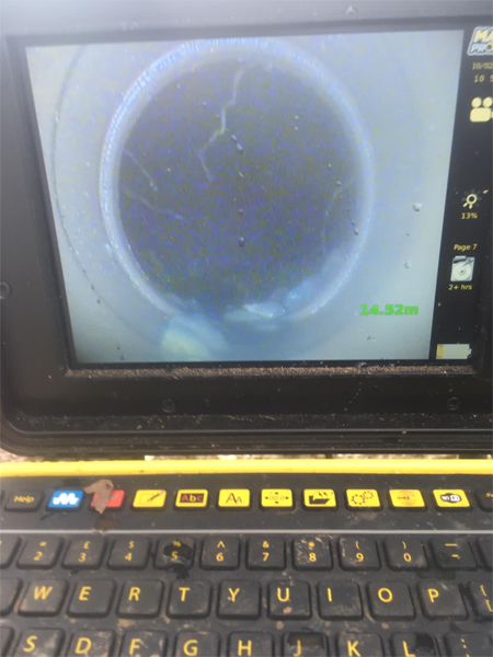 CCTV Drain survey monitor