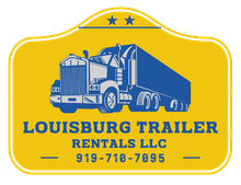 The logo for Louisburg Trailer Rentals LLC