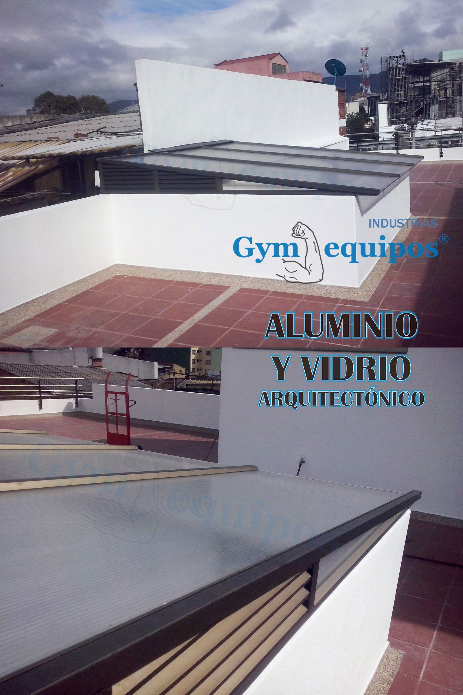 techo vidrio aluminio bogota