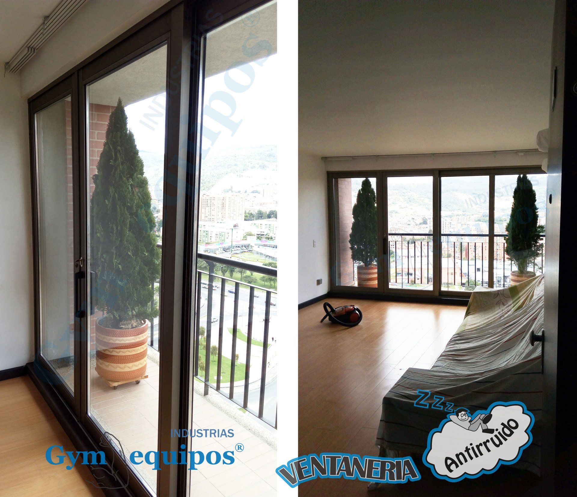 puerta ventana antirruido