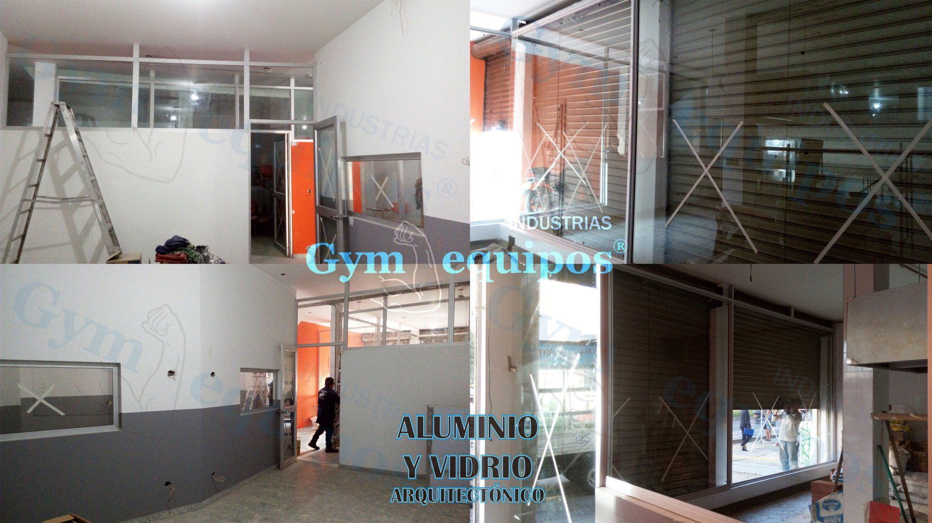 divisiones oficina industrias gym