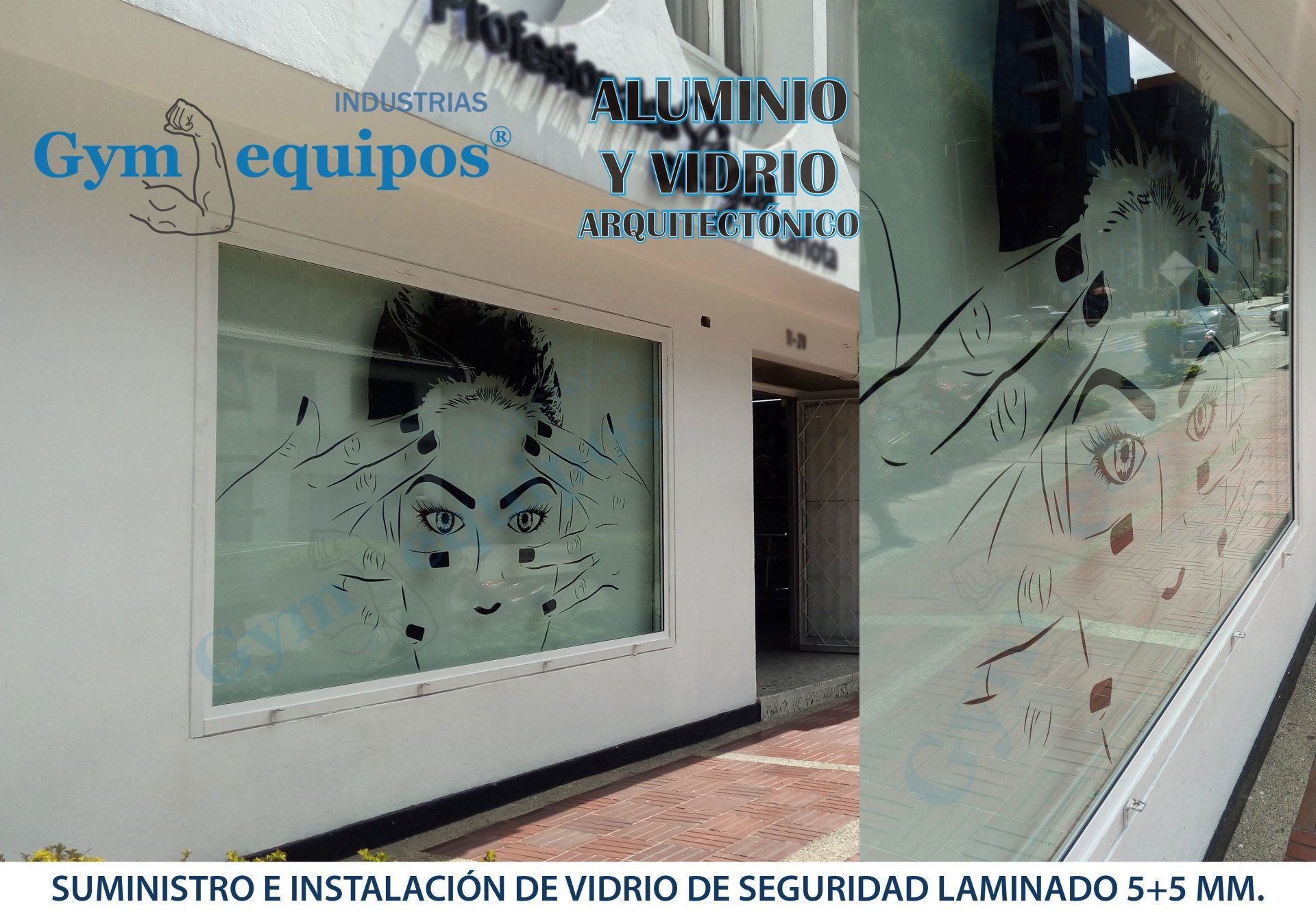 vidrios de seguridad bogota industrias gym