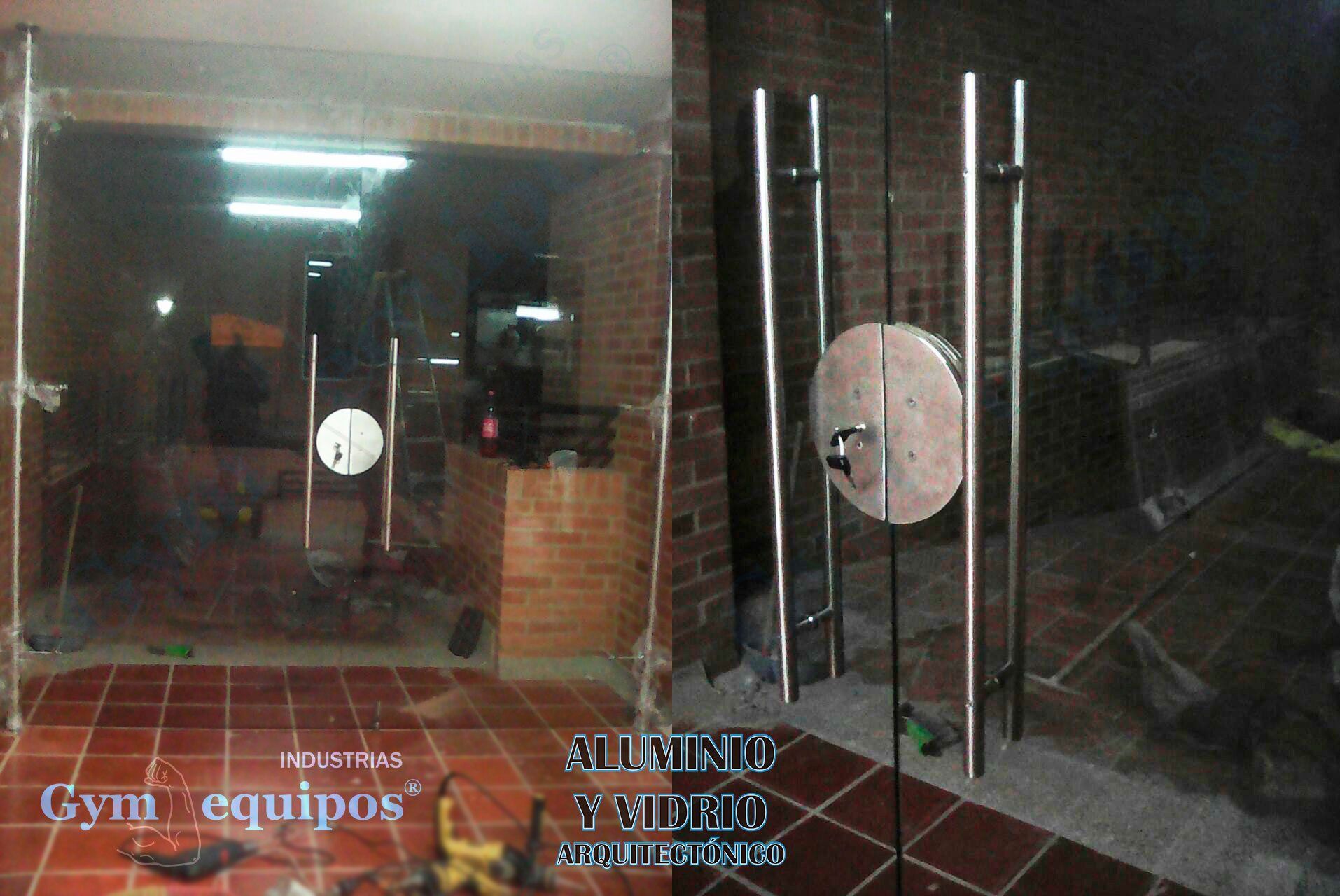 puerta de seguridad vidrio bogota