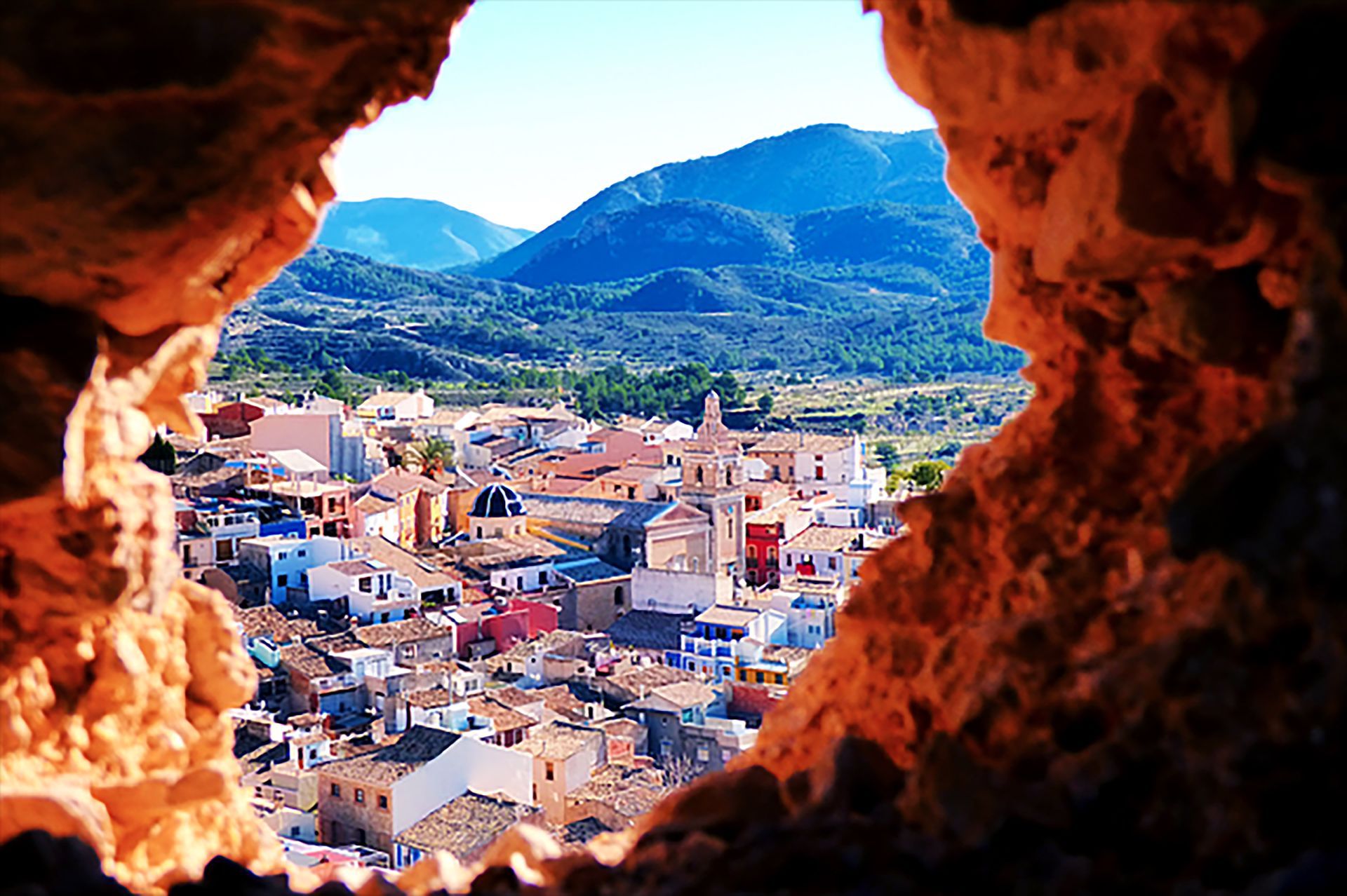 appartments mirador de relleu vieuw from relleu