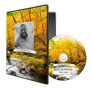 A dvd case with a picture of kelly robinson on it