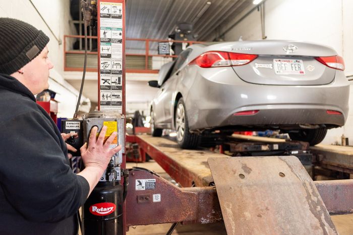 Mechanic working on the shop | Fred's Brake and Alignment