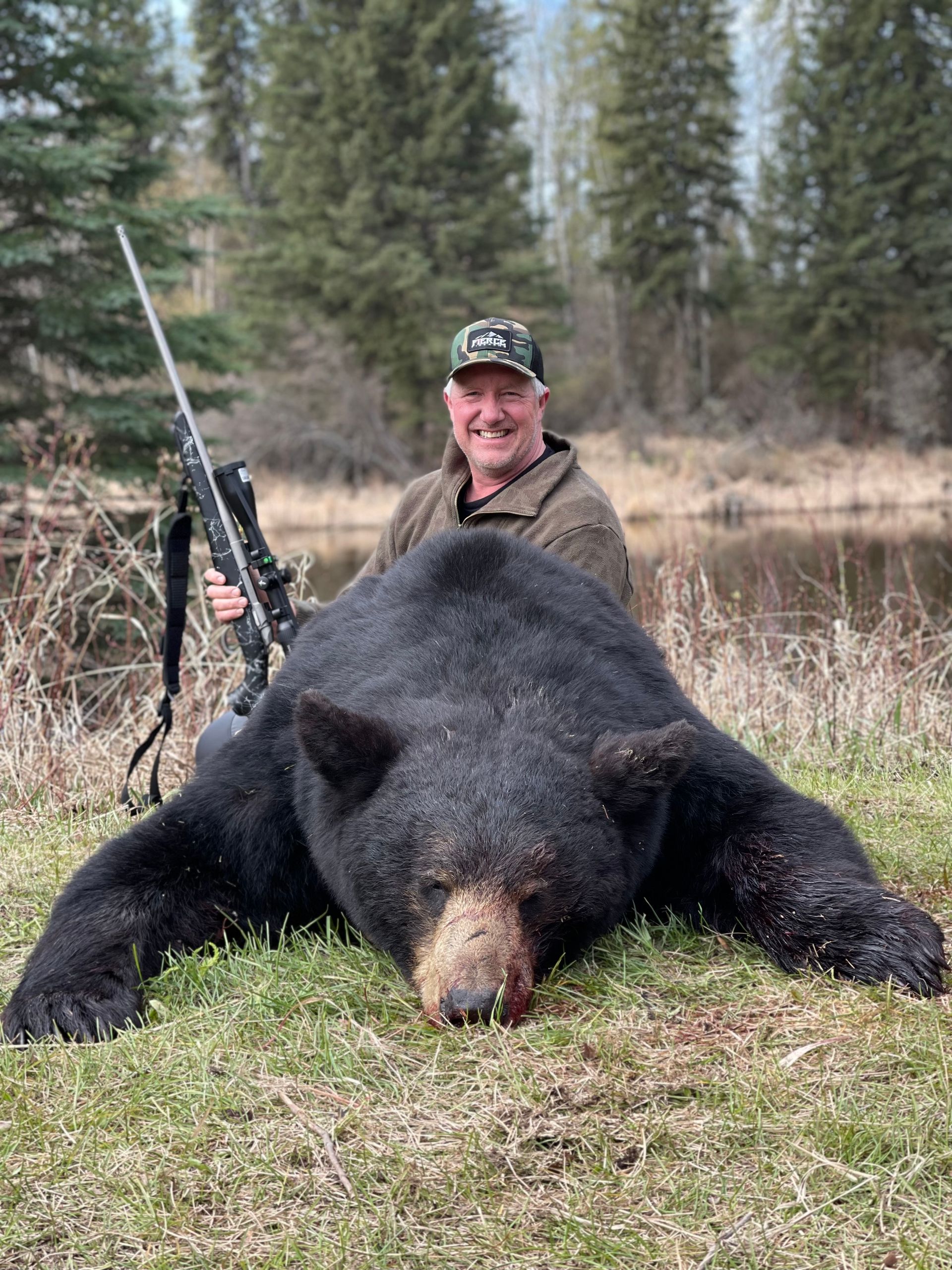 Guided bear hunting
