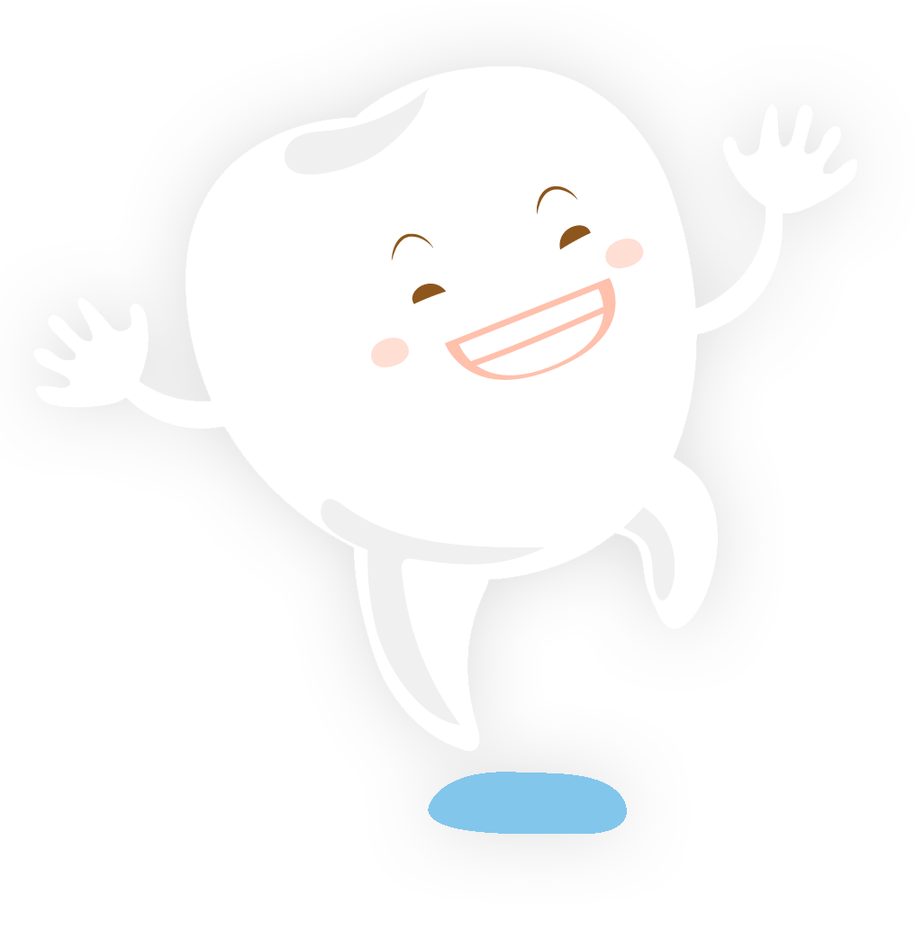 Happy Tooth Character — Largo, FL — Mid County Dental Associates