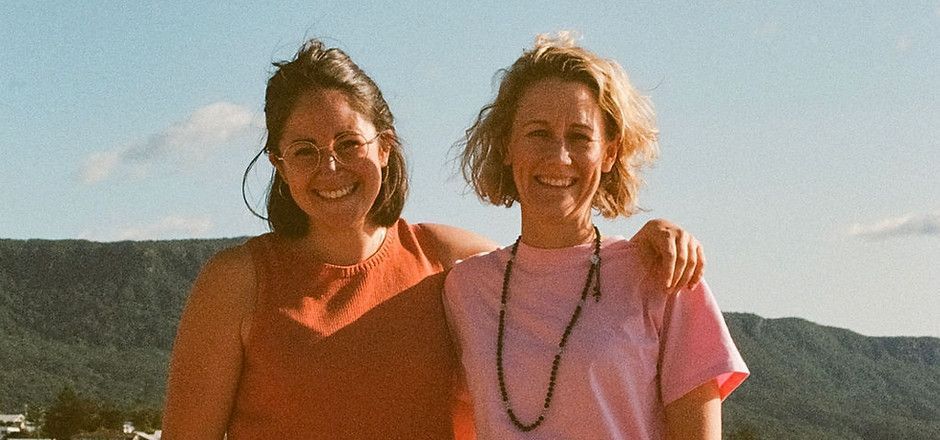 Two Women Are Posing for a Picture With Their Arms Around Each Other — Align Health Therapies in Woonona, NSW