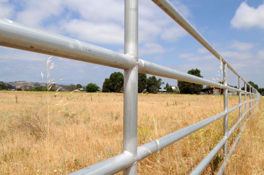 Metal fence