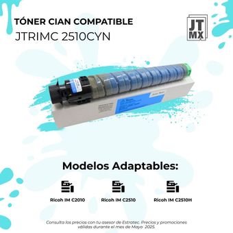 Una imagen de un cartucho de tóner para una impresora ricoh.