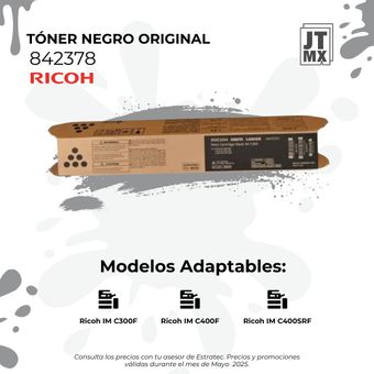 Una imagen de un cartucho de tóner para una impresora ricoh.