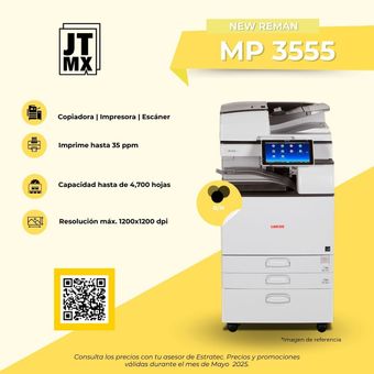 Se anuncia una impresora jt mx mp 3550