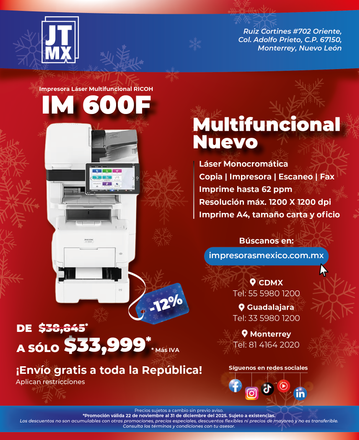 Un anuncio de una impresora que dice nuevo im 430f