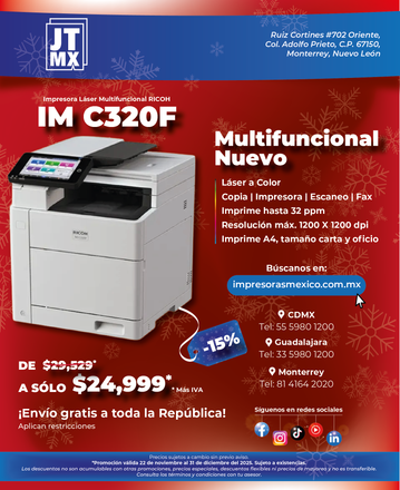 Un anuncio de una impresora que dice nuevo im 430f