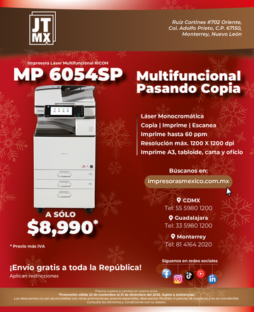 Se anuncia una impresora jt mx mp 3550