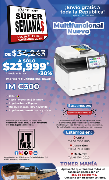 Una imagen de una impresora con un código QR.