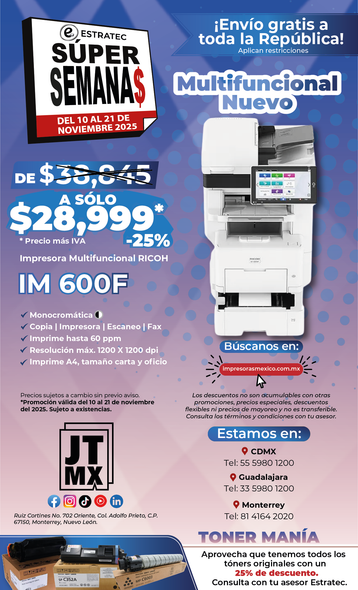 Una imagen de una impresora con un código QR.