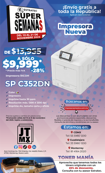 Una imagen de una impresora con un código QR.