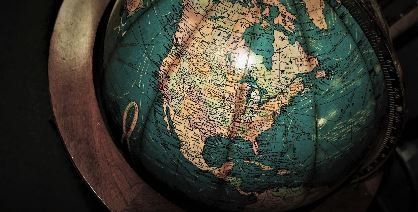 Antique globe