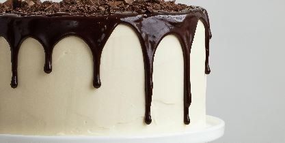 Cake with chocolate