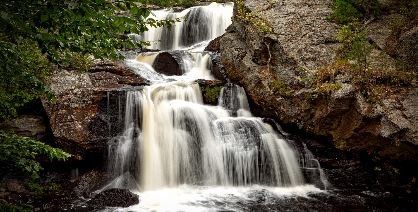 Waterfall at Devils Hopyard State Park